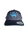 Retro snapback trucker