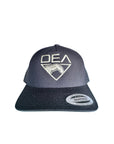 Retro snapback trucker