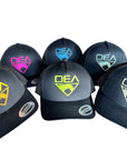 Retro snapback trucker