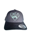 Retro snapback trucker