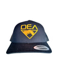 Retro snapback trucker
